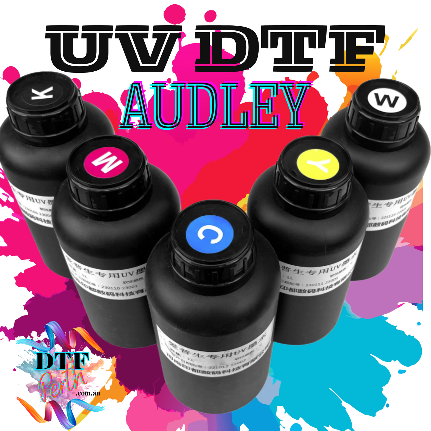 UV DTF INK 1000ml - 1LT Bottle - AUDLEY