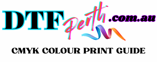 CMYK Colour Chart DTF